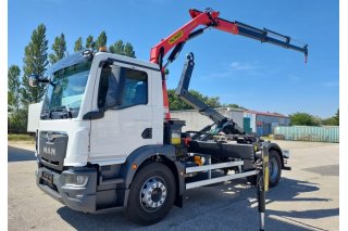MAN TGM 18.290 4x2 BL + Technocar + Palfinger PK 12.501...