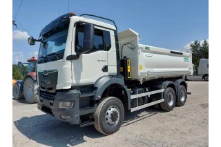 MAN TGS 33.520 6x6 BB s třístrannou sklápěcí nástavbou ...